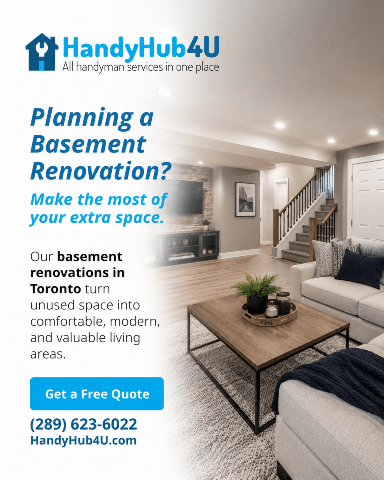 basement renovation Handy Hub 4U